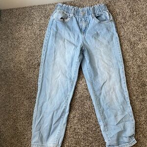 scrunch waist band jeans, girls 12